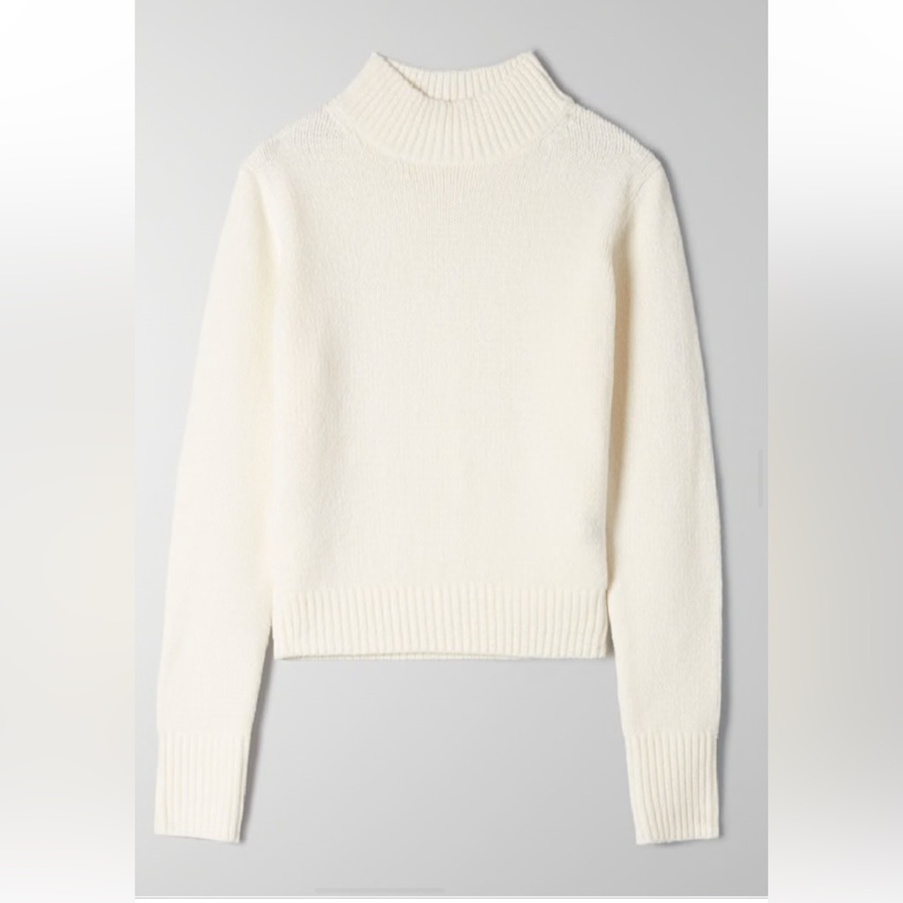 Elegant White Women's Sweater